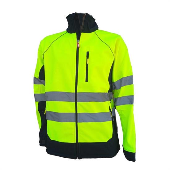 SOFTSHELL SINNI GIALLO H.V./BLU