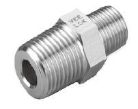 NIPPLO ESAG. 1.1/4in S.3000 NPT A182 316L