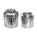 CONTENITORE PER OLIO LT.15 INOX ATT.1/2' BELVIVERE