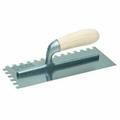 FRATTONE ACCIAIO DENTATO MM.10X10 SX CM.28X12 M/LEGNO