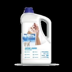 SAPONE LIQUIDO PROF. PER MANI PH NEUTRO 5KG SANITEC