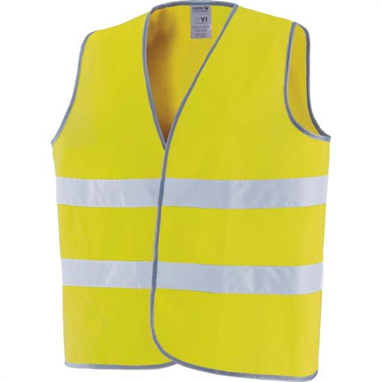 GILET A.V. GIALLO TAGLIA UNICA