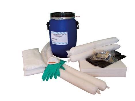 KIT EMERGENZA ANTISVERSAMENTO CON FUSTO SOLO OLIO LT 75