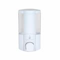 DISPENSER PER SAPONE LIQ.BIANCO 1 PULSANTE ACC.WC