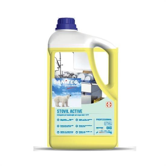 DETERGENTE PER STOVIGLIE KG 6 STOVIL ACTIVE